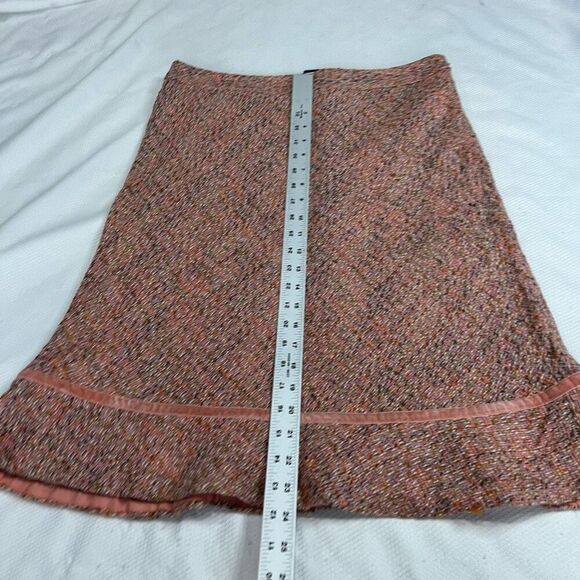 Vintage Y2K Gap Tweed Peplum Hem Preppy Skirt Sz 10 Women’s - Picture 8 of 8